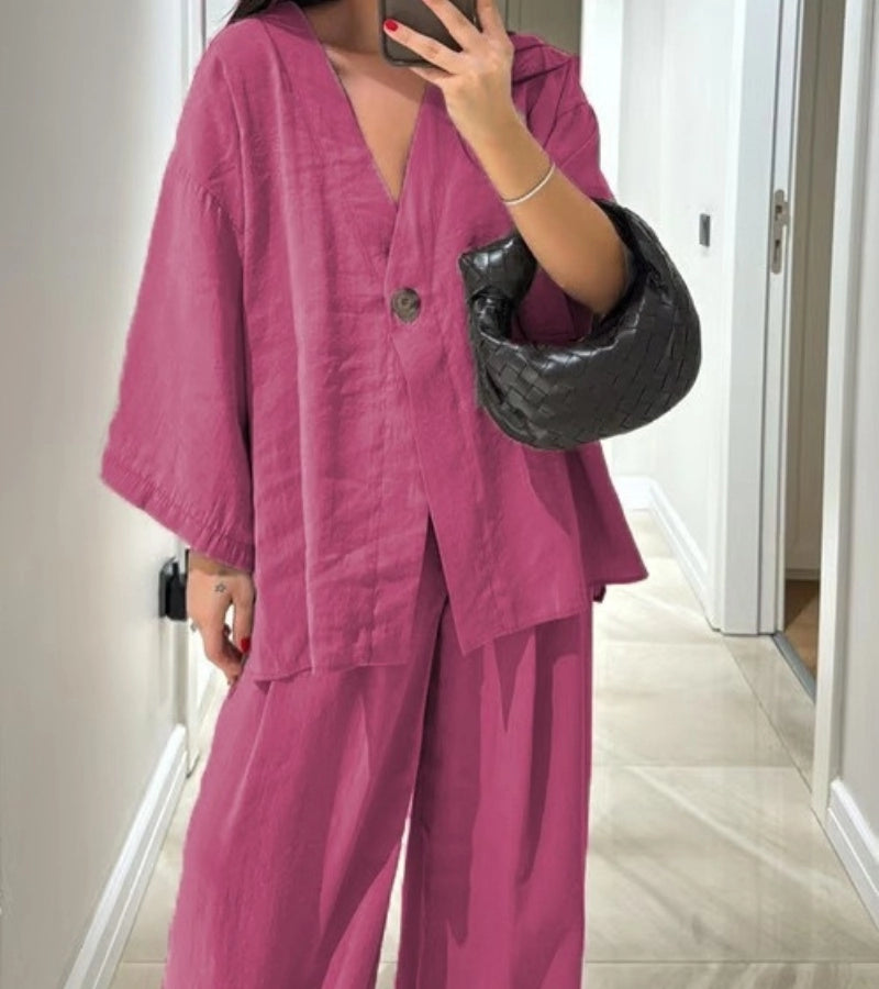 Teresa | completo pantalone e giacca ampia