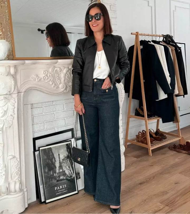 Tummy |  Il Pantalone a Zampa che Sottolinea il Punto Vita