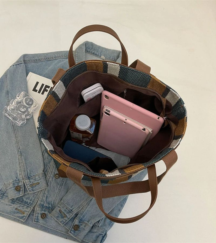 MIRCA | Borsa Casual a Righe