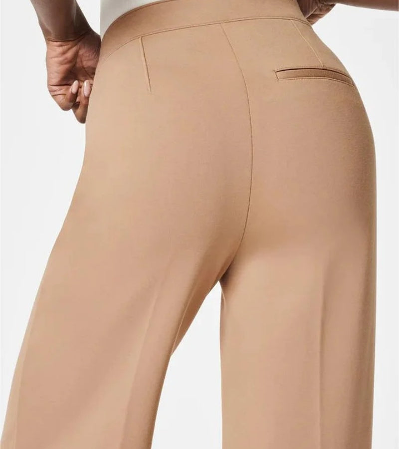 Eléonore | Pantalone a Gamba Larga con Controllo della Pancia