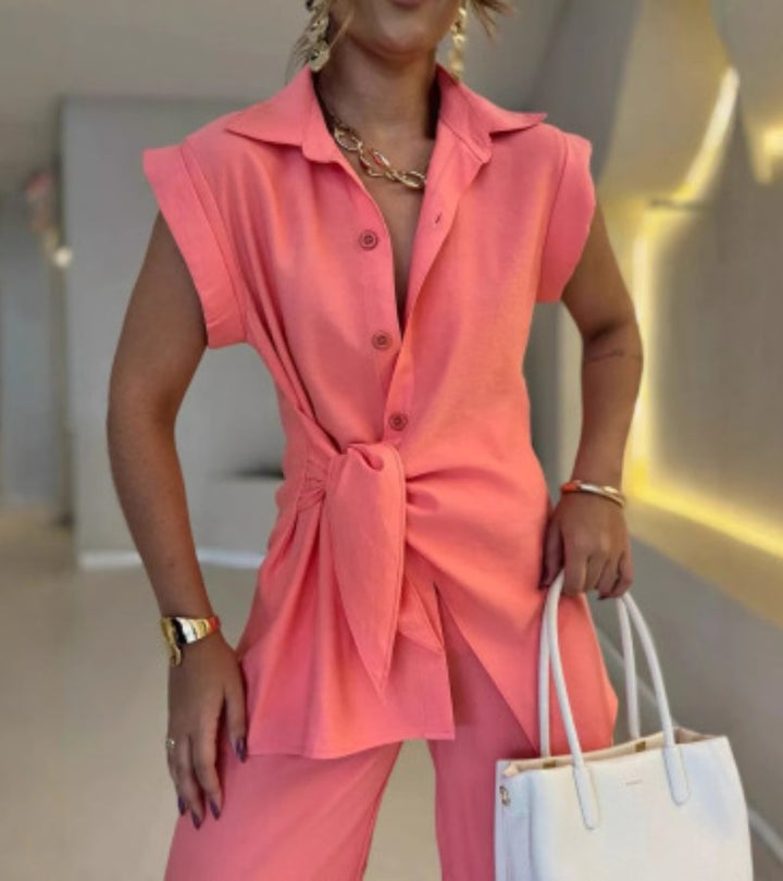 CARLA | Completo 2 Pezzi con Nodo in Vita