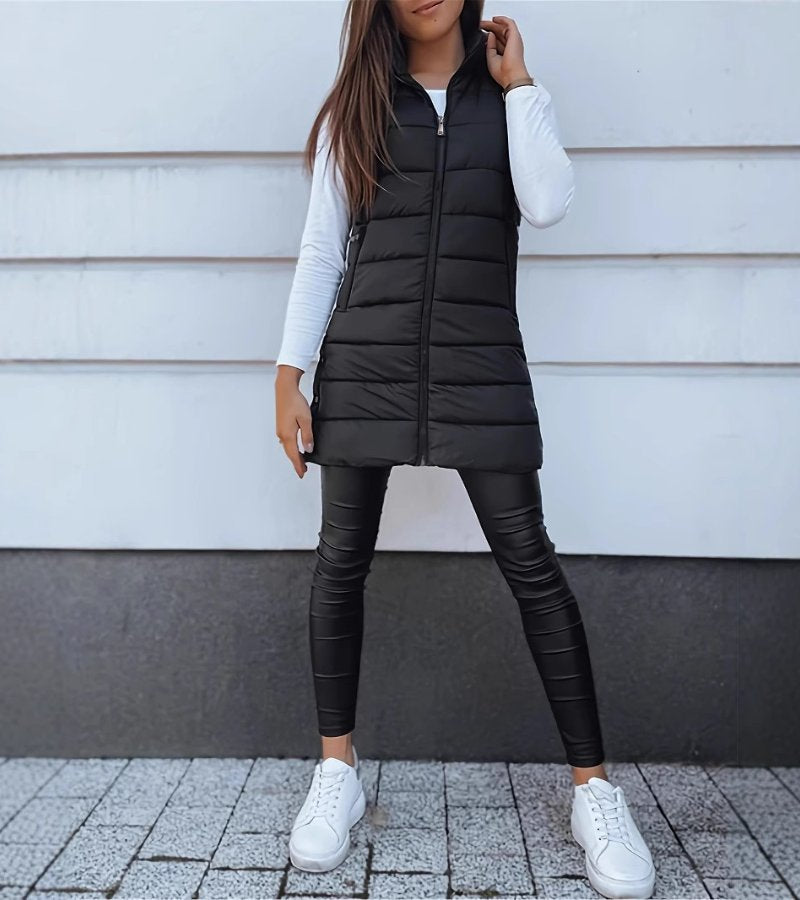 Vanda | gilet lungo imbottito