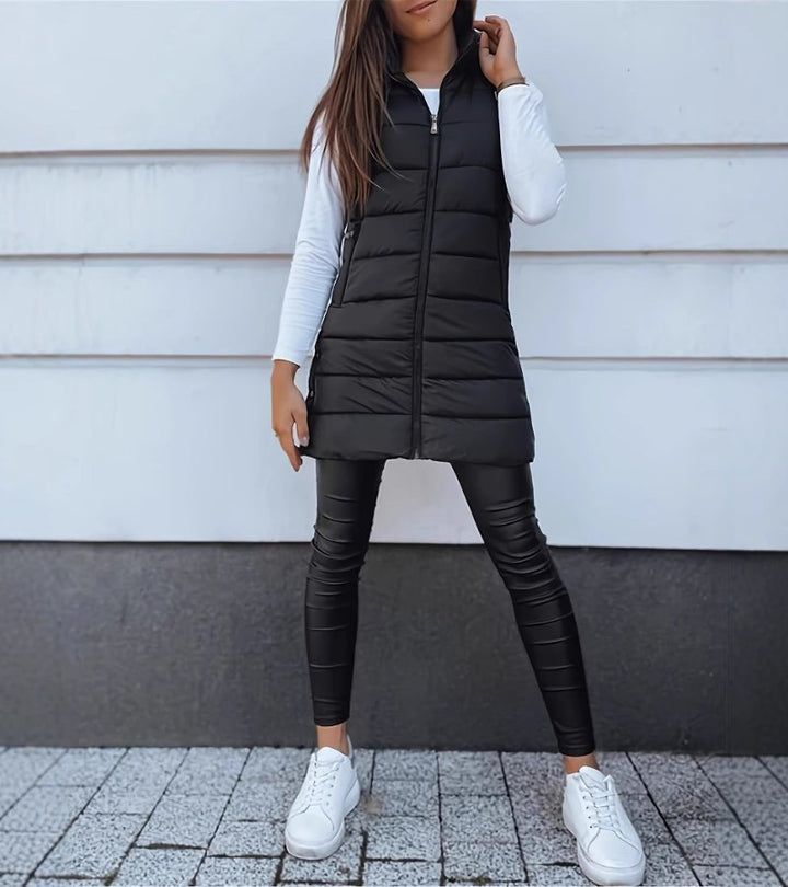 Vanda | gilet lungo imbottito