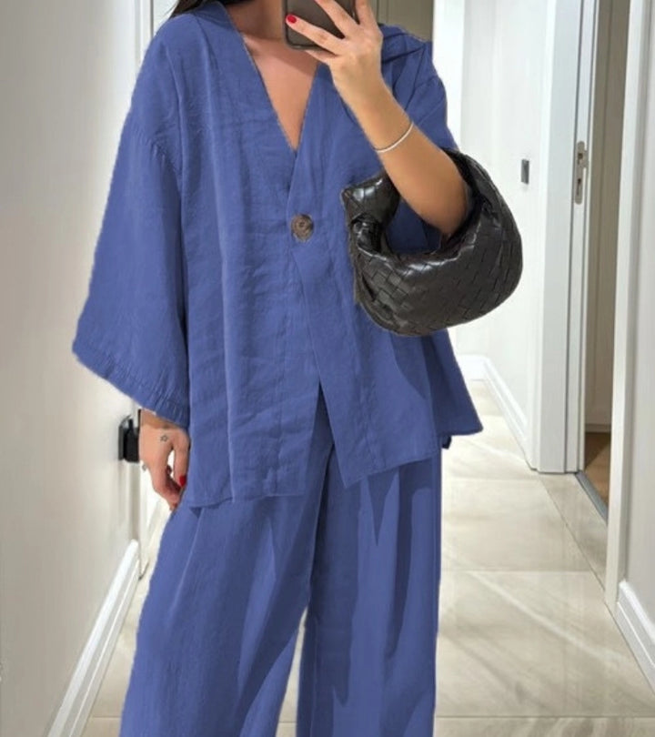 Teresa | completo pantalone e giacca ampia