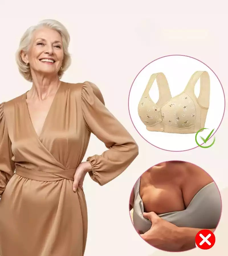 Sandra | Reggiseno in Cotone Senza Ganci