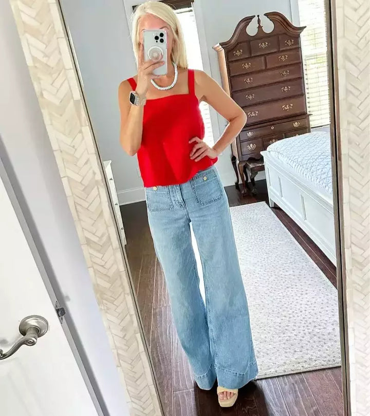 Tummy |  Il Pantalone a Zampa che Sottolinea il Punto Vita