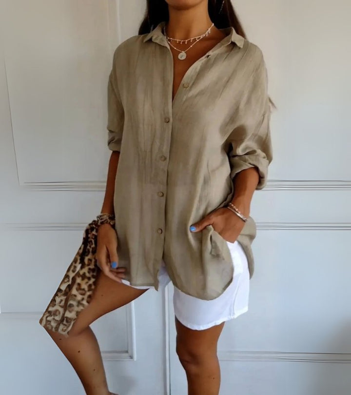 Loana | Camicia Elegante in Cotone