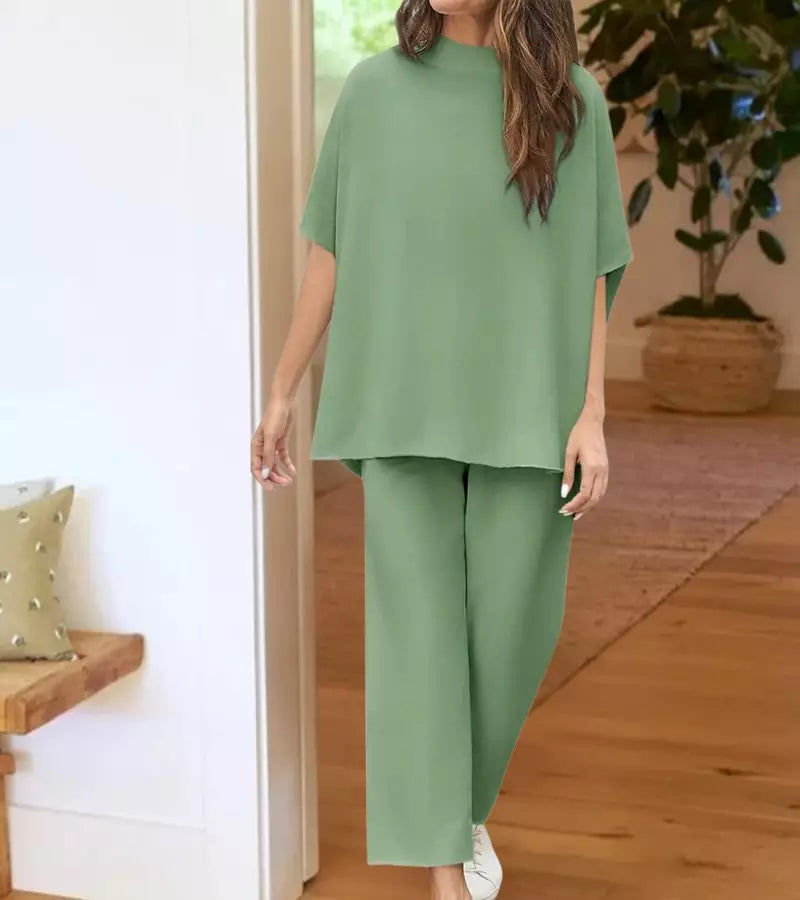 Bianca | Completo estivo due pezzi leggero e chic