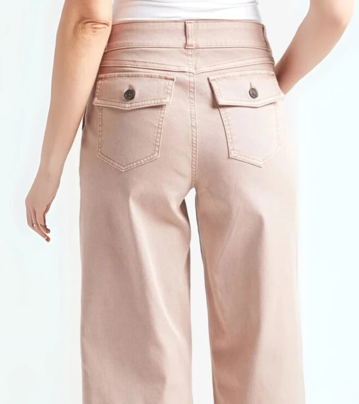 Mathilda | Pantaloni dritti con dettagli raffinati