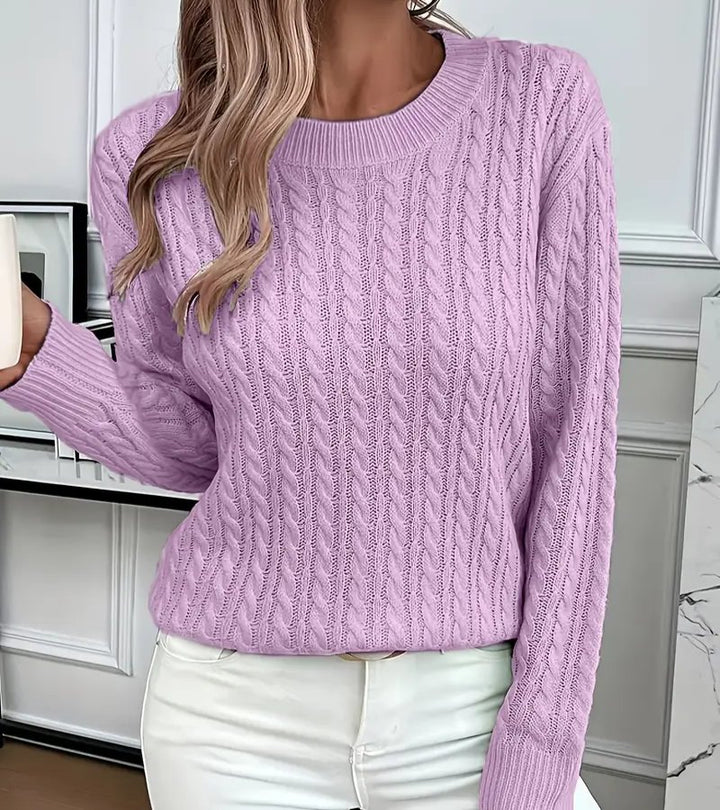 Bernila | Maglione treccia elegante