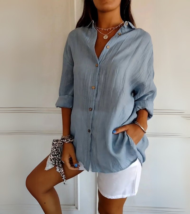 Loana | Camicia Elegante in Cotone