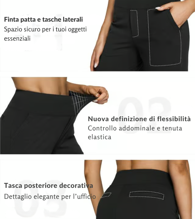 Sandra | il pantalone che valorizza la figura