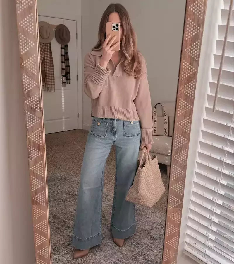 Tummy |  Il Pantalone a Zampa che Sottolinea il Punto Vita