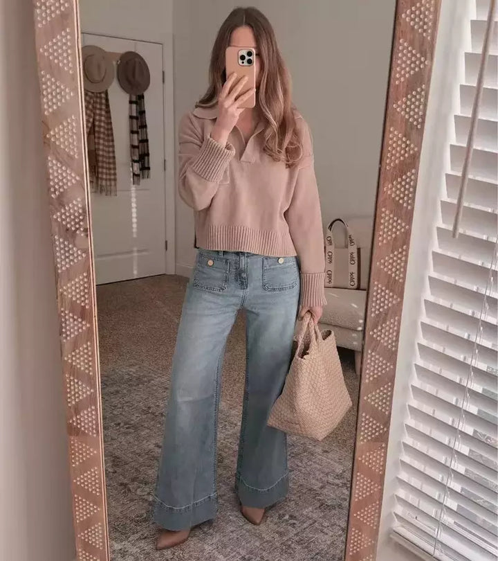 Tummy |  Il Pantalone a Zampa che Sottolinea il Punto Vita