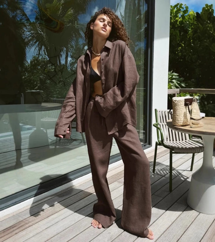 LIDIA | Outfit coordinato trendy & comodo in cotone