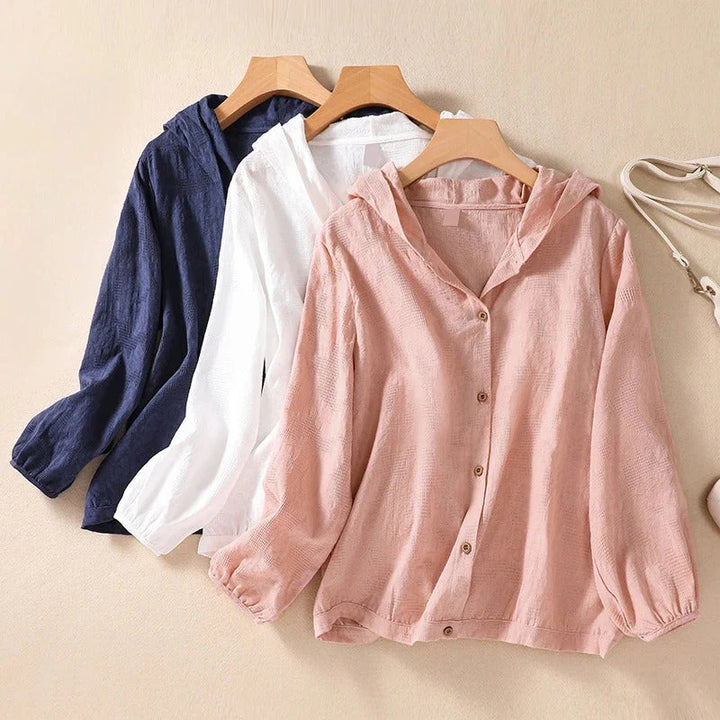 Pier | Felpa casual in lino - Il must-have della stagione