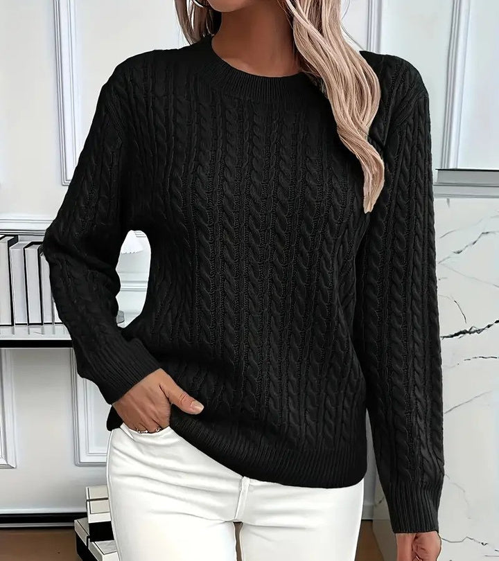 Bernila | Maglione treccia elegante