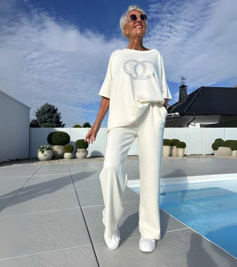 Samanta | Completo Donna con Dettagli Brillanti