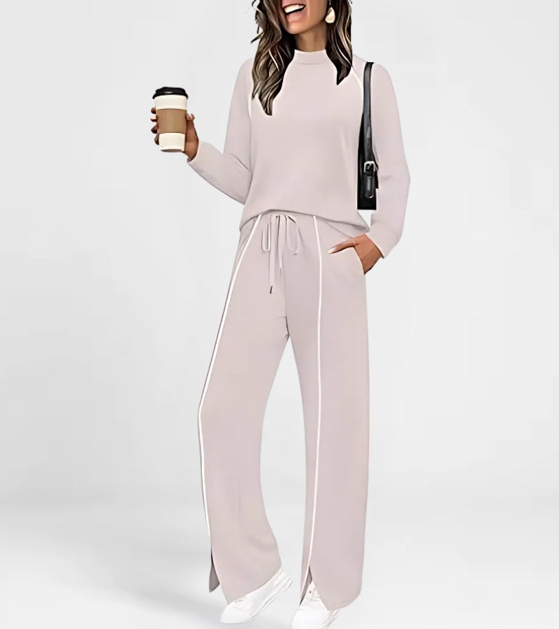 Livio | Completo a Due Pezzi con Pantaloni a Zampa