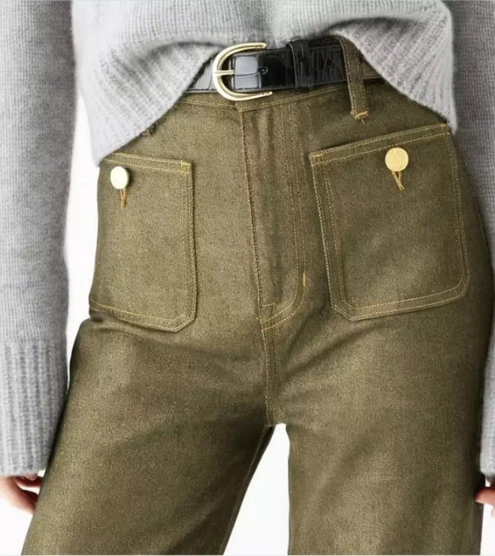 Tummy |  Il Pantalone a Zampa che Sottolinea il Punto Vita