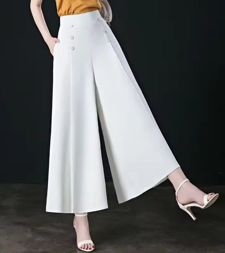 Serenella | pantaloni donna drappeggiati