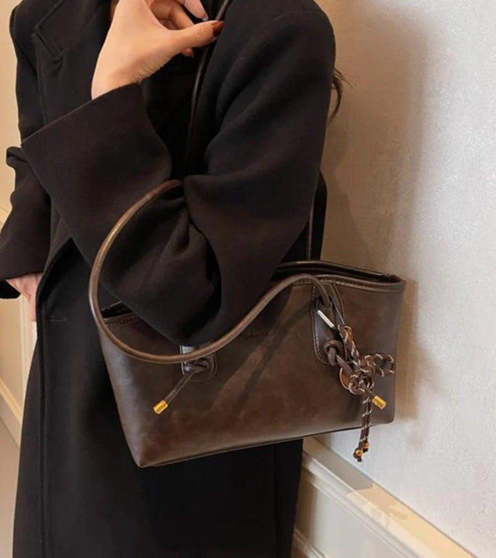 Mirca | Borsa a Spalla in Pelle Raffinata