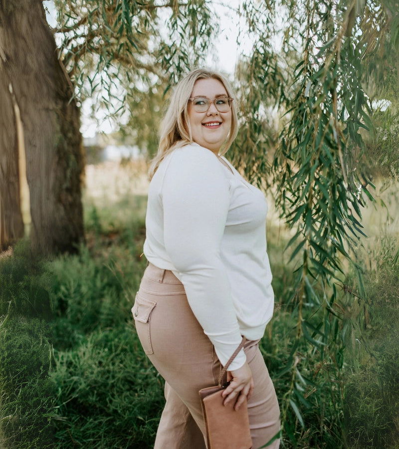 Mathilda | Pantaloni dritti con dettagli raffinati