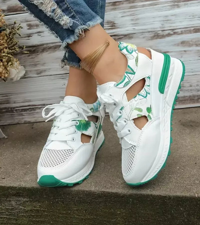 SANDRA | Scarpe con Zeppa Ultra Comode e Traspiranti