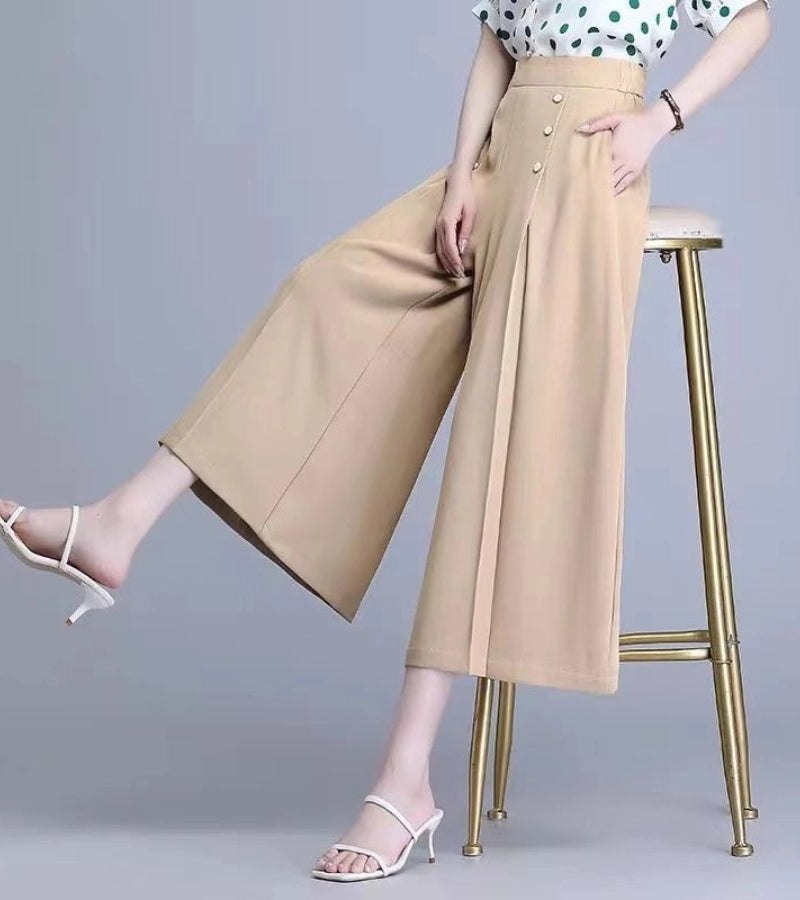Serenella | pantaloni donna drappeggiati