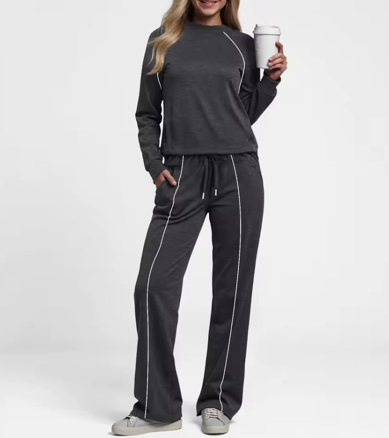 Livio | Completo a Due Pezzi con Pantaloni a Zampa