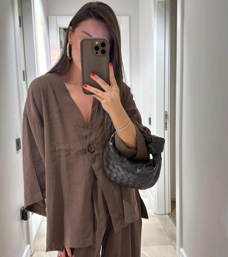 Teresa | completo pantalone e giacca ampia