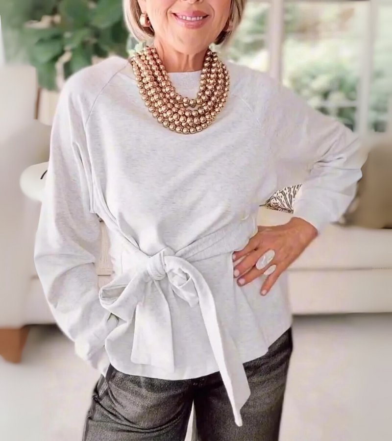 Sophie | Top nodo eleganza casual