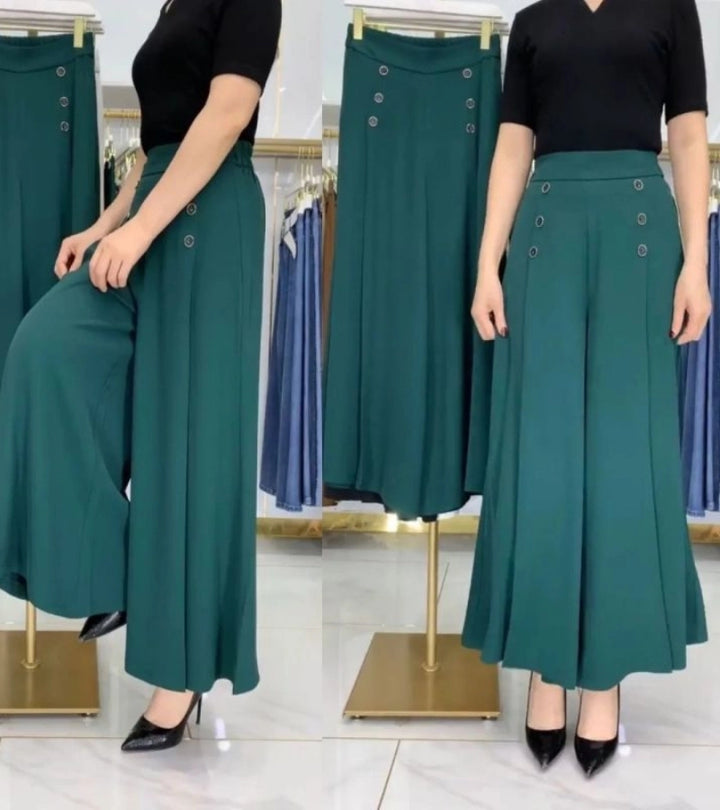 Serenella | pantaloni donna drappeggiati