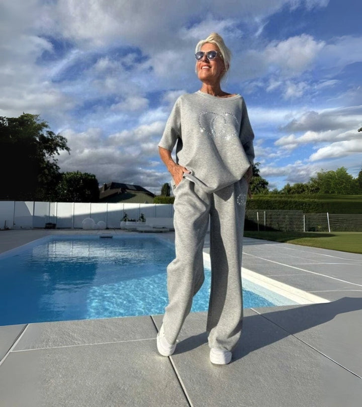 Samanta | Completo Donna con Dettagli Brillanti