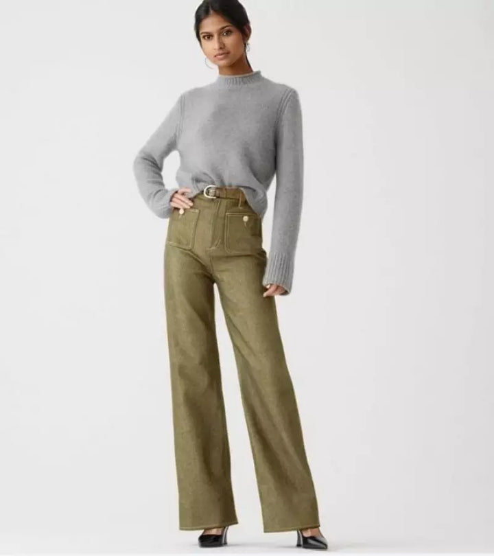 Tummy |  Il Pantalone a Zampa che Sottolinea il Punto Vita