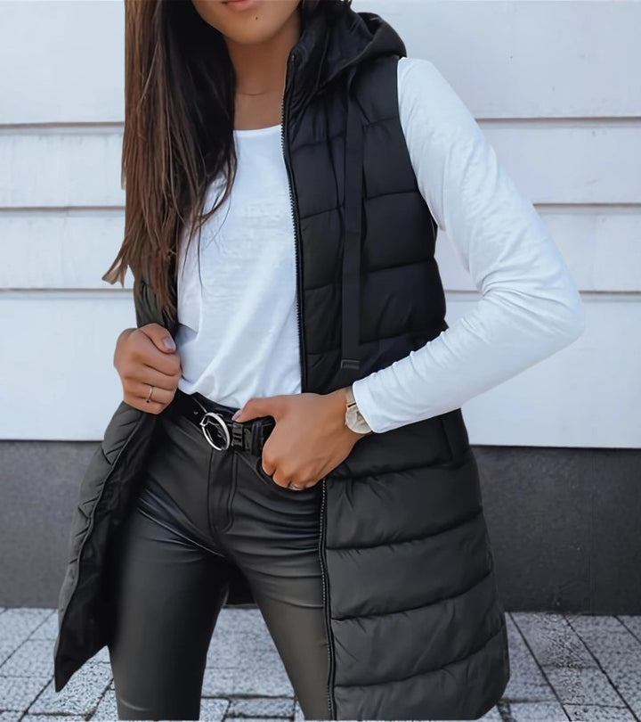 Vanda | gilet lungo imbottito