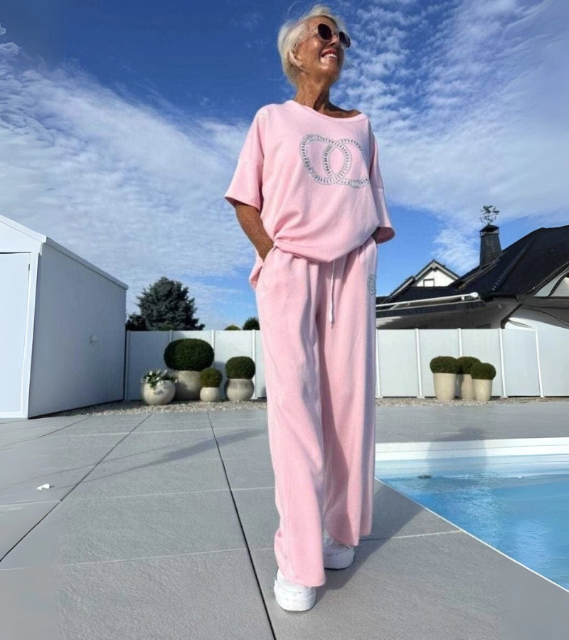 Samanta | Completo Donna con Dettagli Brillanti