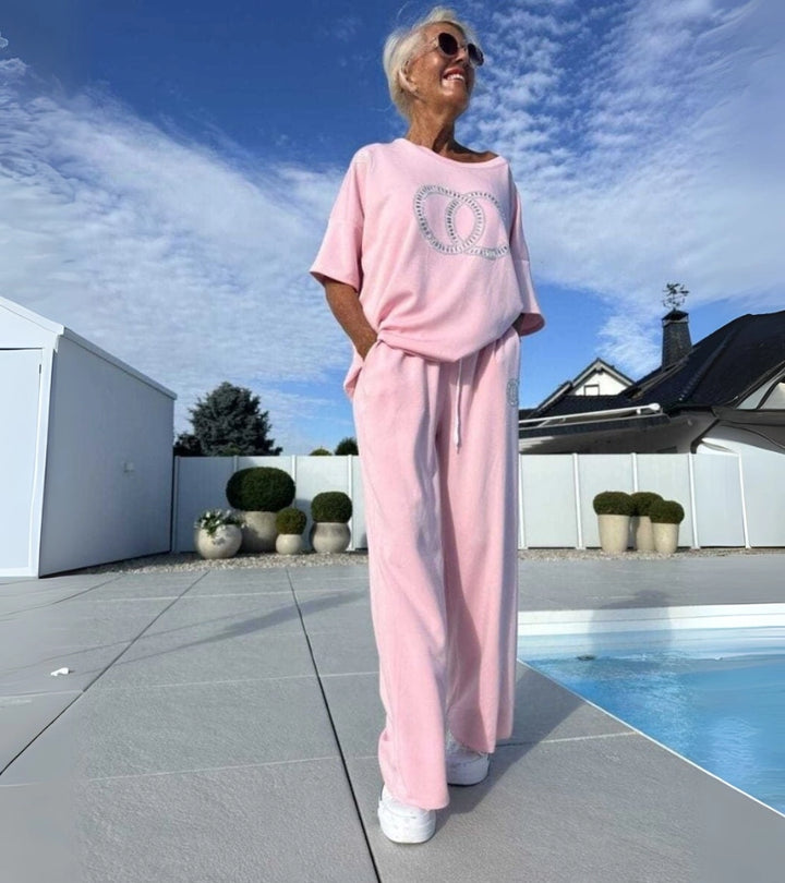 Samanta | Completo Donna con Dettagli Brillanti