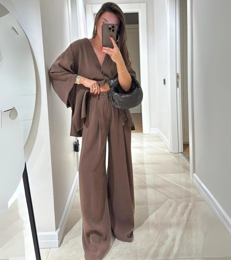 Teresa | completo pantalone e giacca ampia