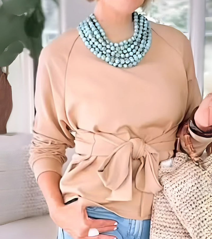 Sophie | Top nodo eleganza casual