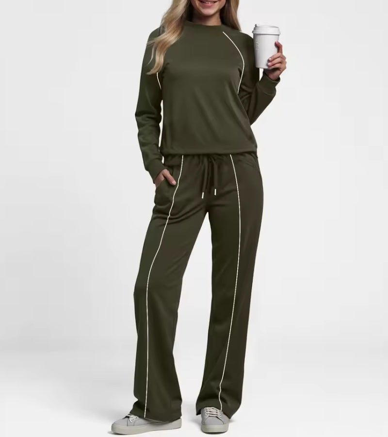 Livio | Completo a Due Pezzi con Pantaloni a Zampa