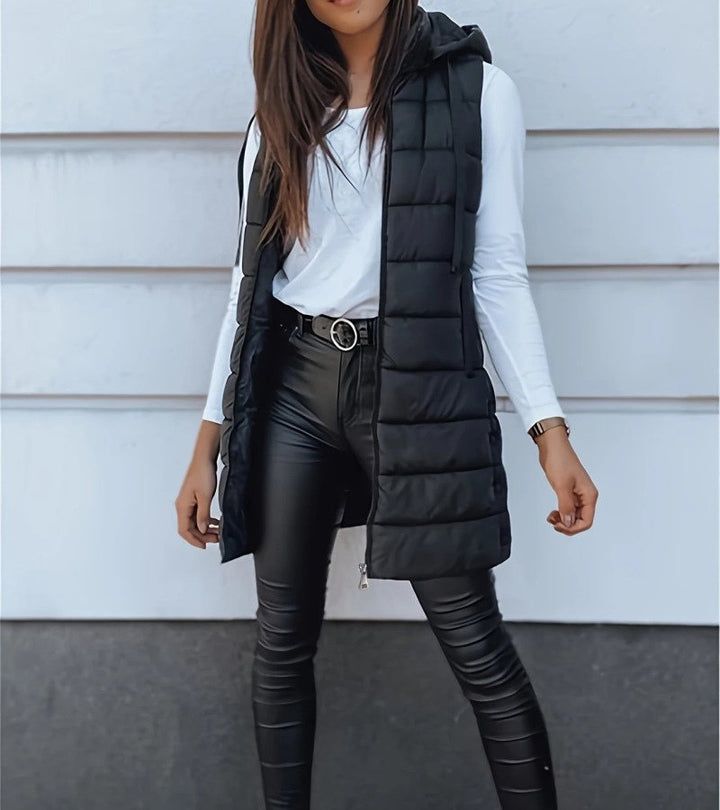 Vanda | gilet lungo imbottito