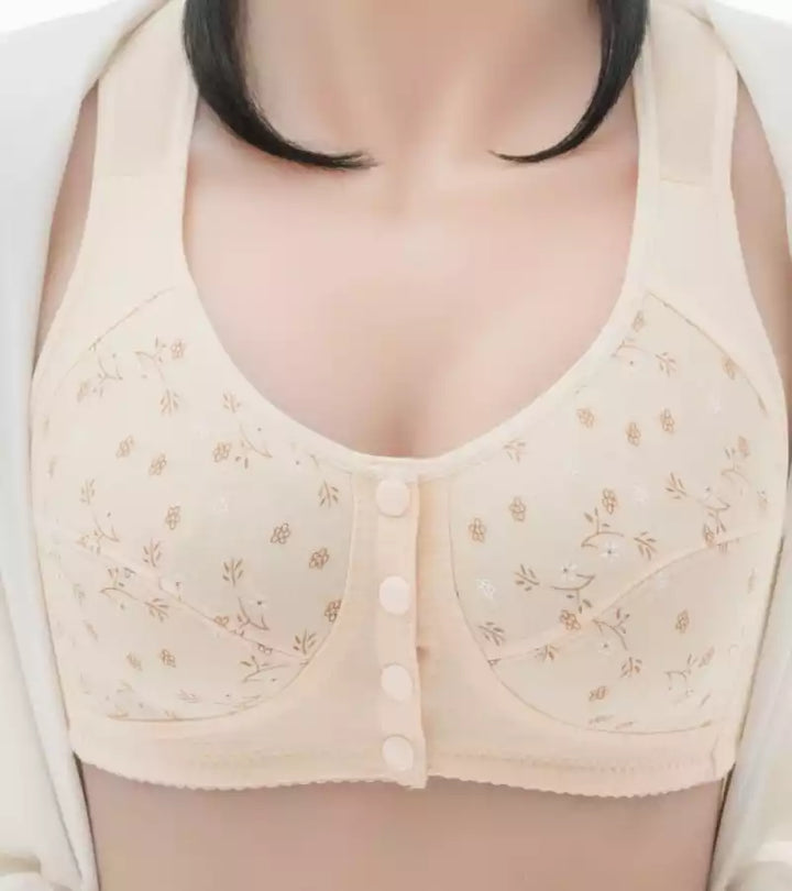 Sandra | Reggiseno in Cotone Senza Ganci