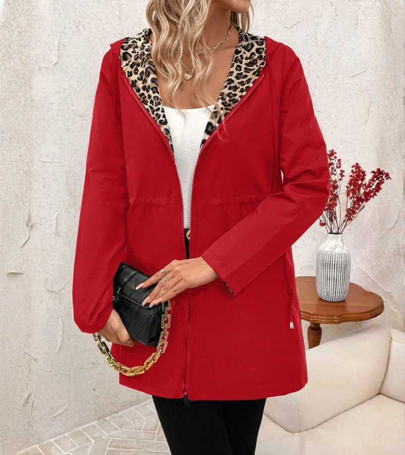 Annette | Giacca reversibile leopardata