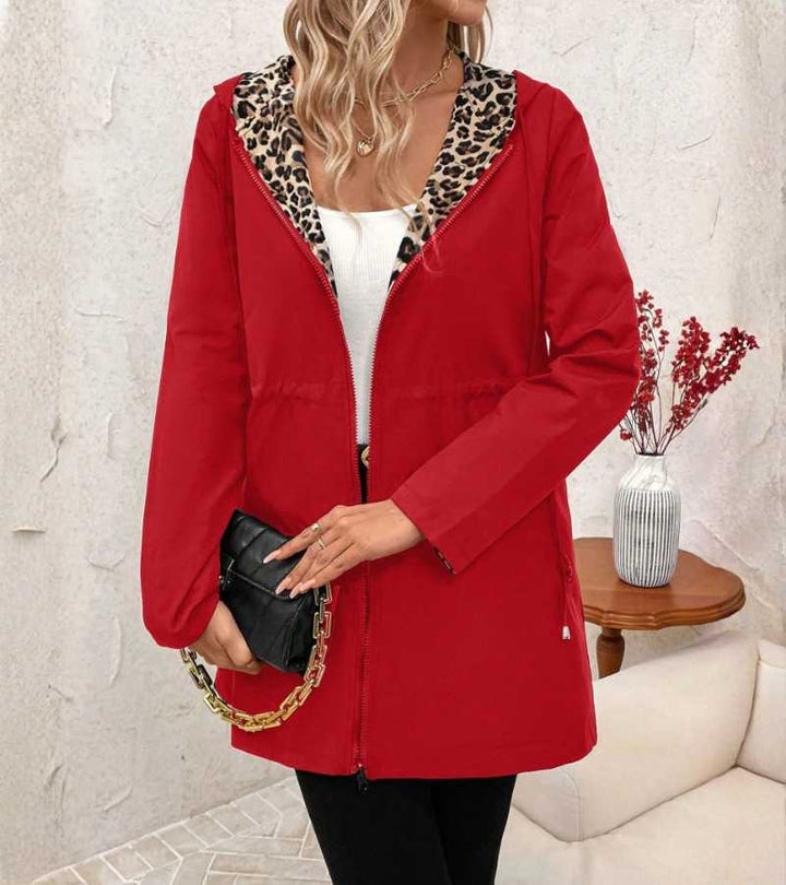 Annette | Giacca reversibile leopardata