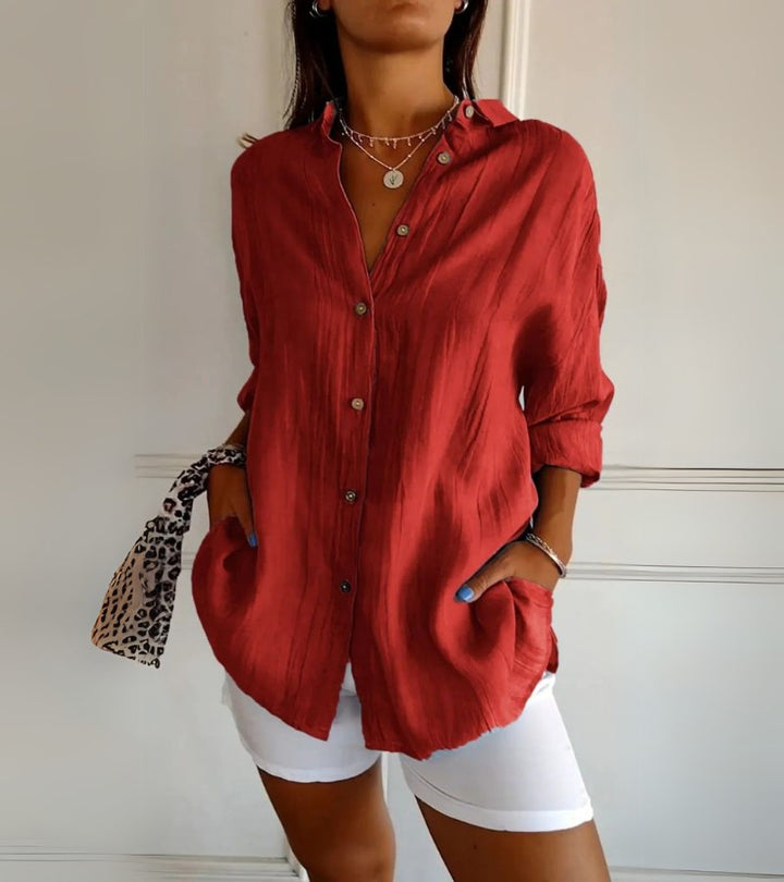 Loana | Camicia Elegante in Cotone