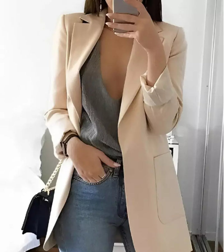 Sylvia | Cardigan Elegante con Colletto a Revers