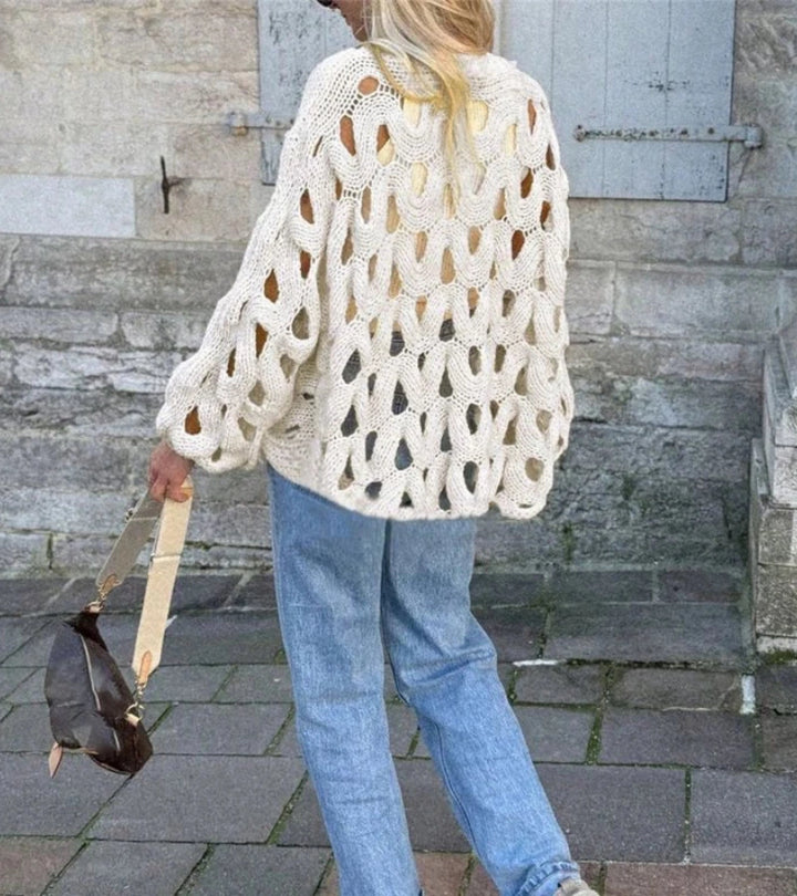 Sophie | Maglione premium traforato