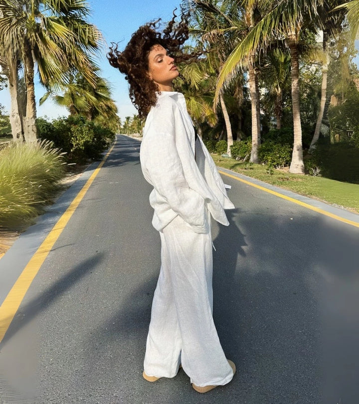 LIDIA | Outfit coordinato trendy & comodo in cotone