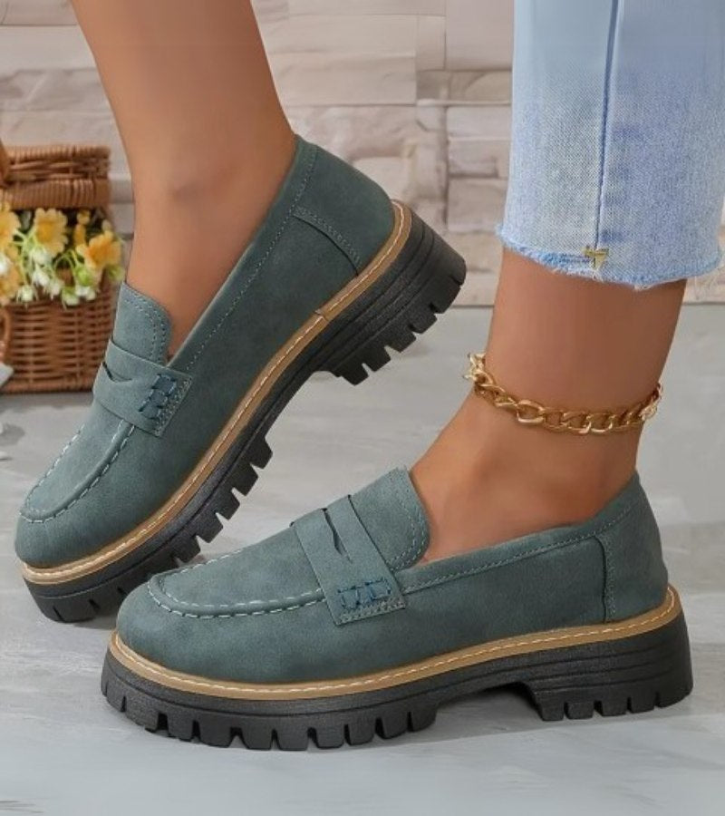 Ludovica | Mocassini alla moda con suola spessa